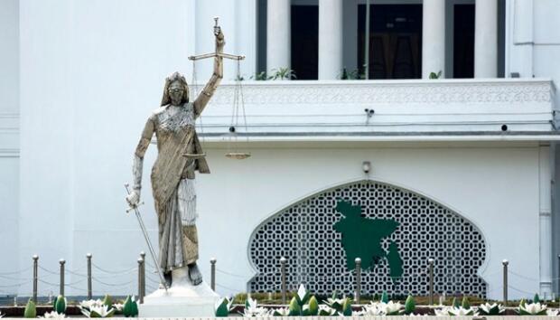 Islam Radikal Bangladesh Protes, Patung Dewi Keadilan Dibongkar