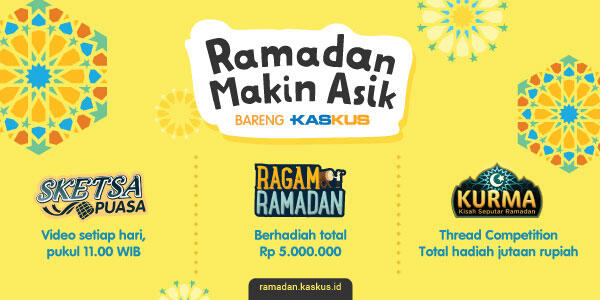 Online Bijak, Puasa Asik, Lalui Ramadan Bareng Kaskus Yuk!