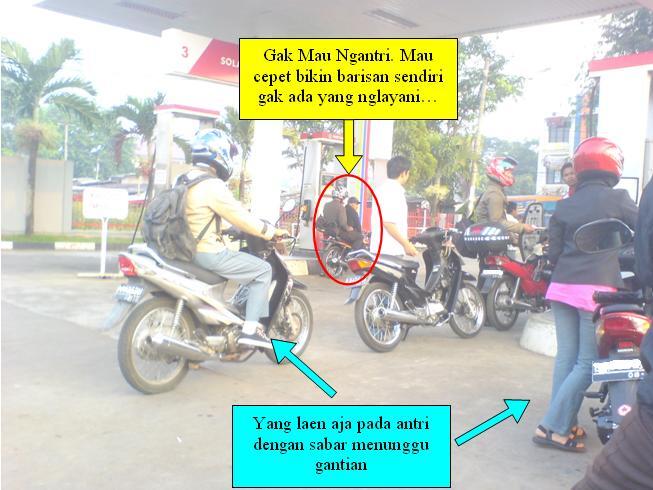 Potret Bahwa Mental Masyarakat Kita Belum Disiplin
