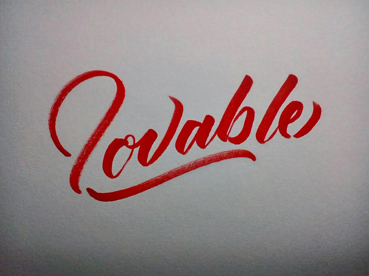 Hand Lettering Menggunakan Android