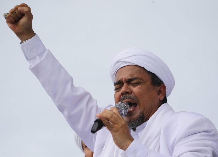 Jadi Tersangka Pornografi, Rizieq Pesan Lawan Kezaliman