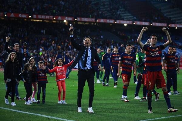 Perpisahan Indah Barcelona dan Luis Enrique