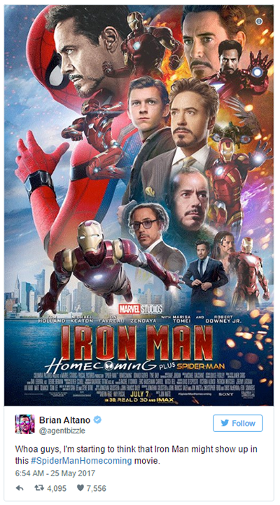Kocak! Poster Baru Spider-Man yang Kayak Sinetron Ini Banyak Diedit di Twitter