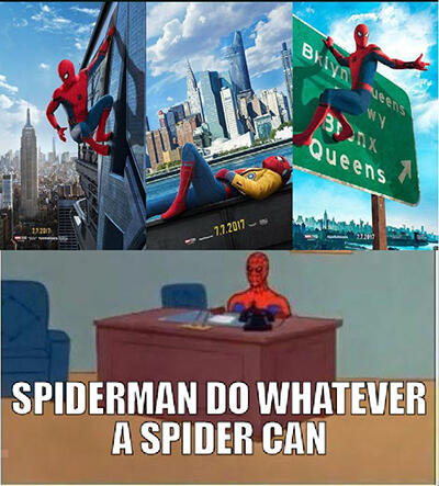 Kocak! Poster Baru Spider-Man yang Kayak Sinetron Ini Banyak Diedit di Twitter