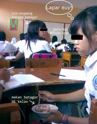 Tips jitu tidur di kelas dengan aman