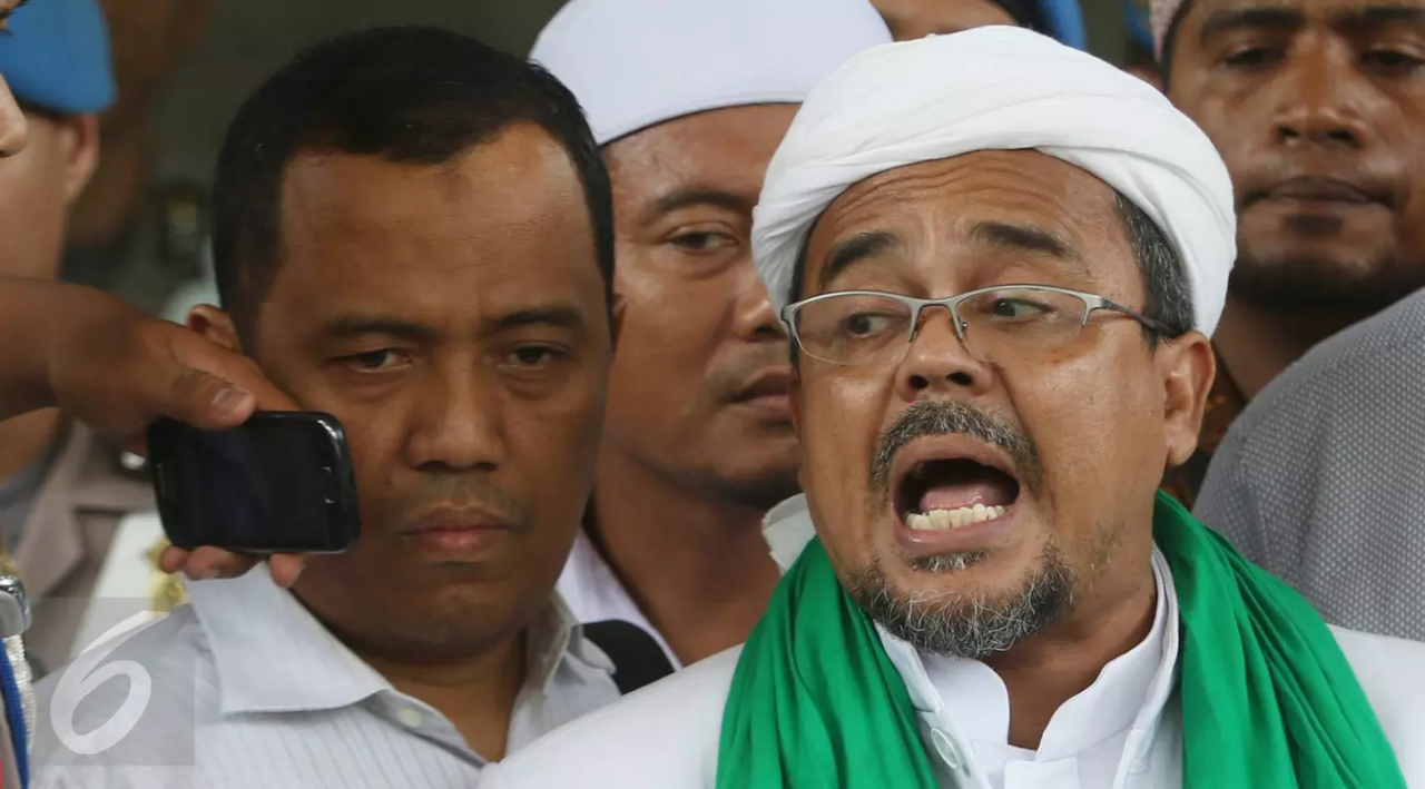 Surat Penangkapan Terbit, Polisi Buru Rizieq Shihab