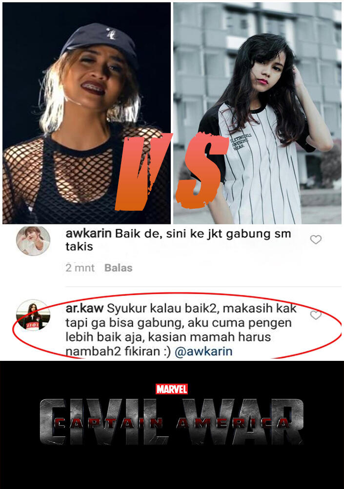 HEBOH ! Selebgram Awkarin di permalukan adiknya sendiri.