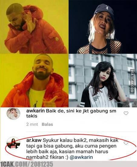 HEBOH ! Selebgram Awkarin di permalukan adiknya sendiri.