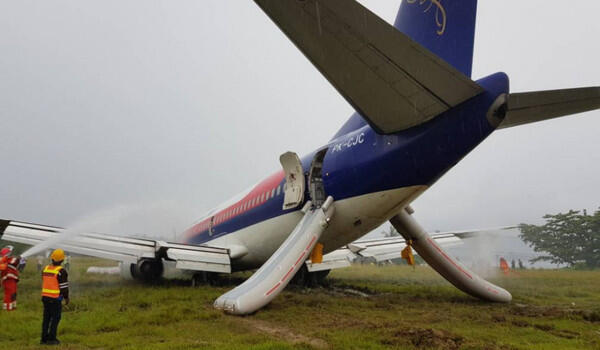 Pesawat Sriwijaya Air Tergelincir di Manokwari