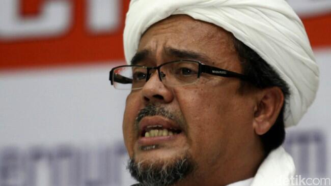 Polda Metro Jaya Tetapkan Habib Rizieq Sebagai DPO