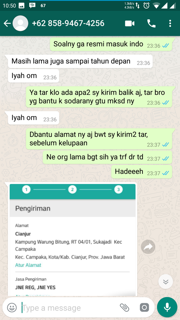 HATI-HATI TRANSAKSI DENGAN SELLER INI