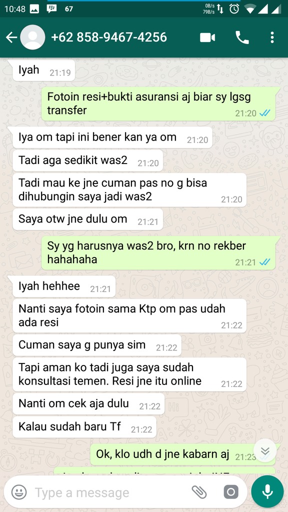 HATI-HATI TRANSAKSI DENGAN SELLER INI