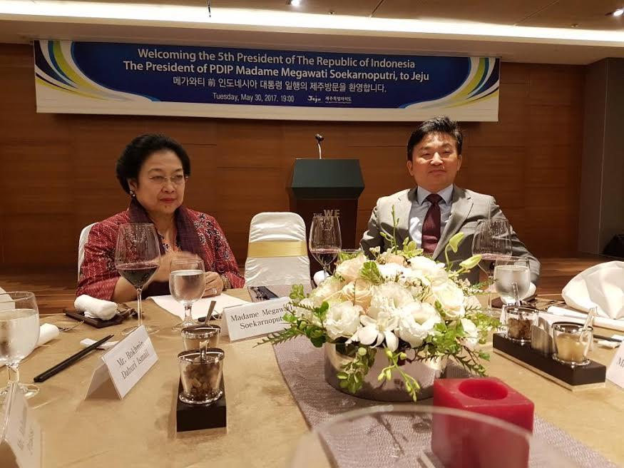 Diminta Reunifikasi Dua Korea, Mega akan Lapor ke Jokowi