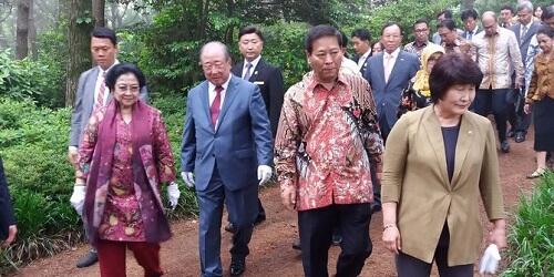 Kebun Raya Megawati Soekarnoputri Diresmikan di Jeju Korea