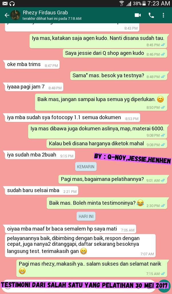 &#91;GRAB&#93; Lowongan Mitra Pengemudi