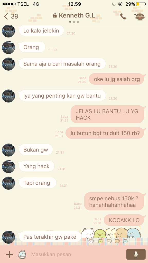 PENIPUAN KENNETH GABRIEL (HACK BACK CHAR AYODANCE)