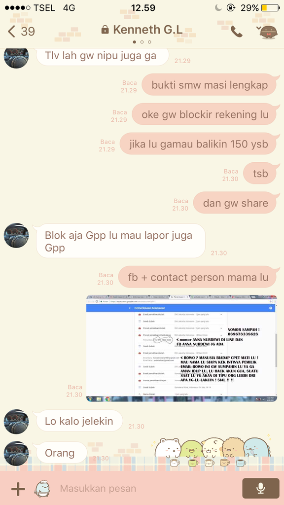 PENIPUAN KENNETH GABRIEL (HACK BACK CHAR AYODANCE)