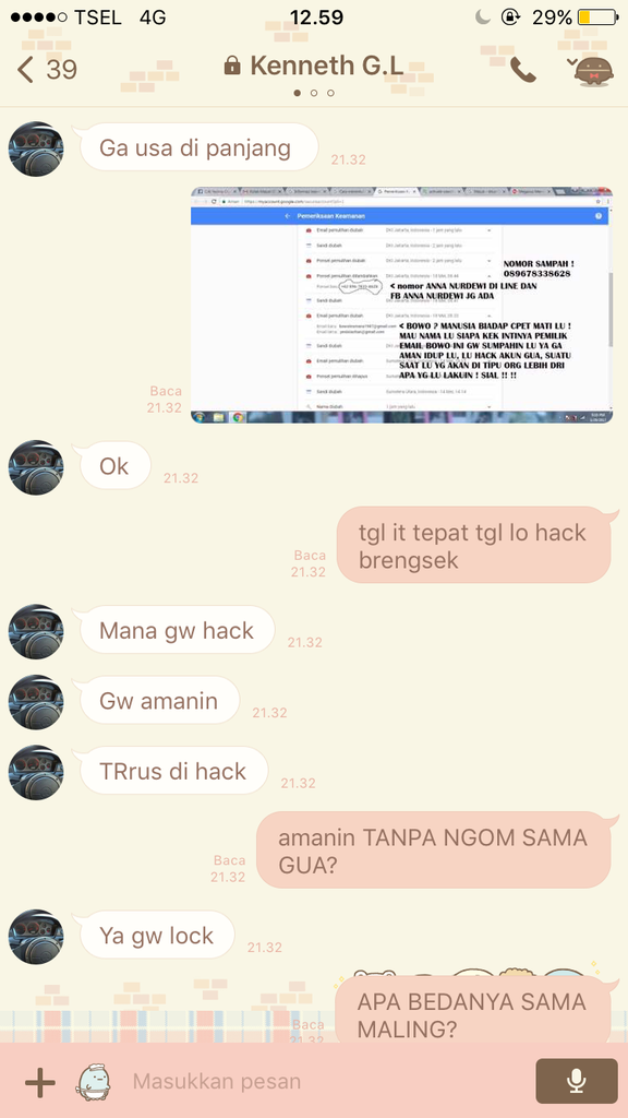 PENIPUAN KENNETH GABRIEL (HACK BACK CHAR AYODANCE)