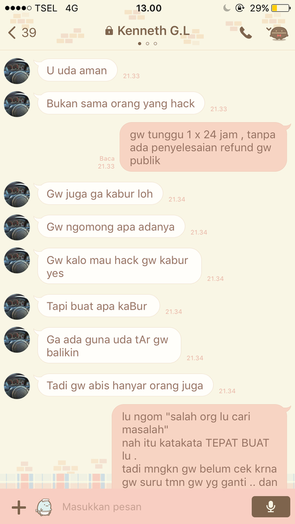 PENIPUAN KENNETH GABRIEL (HACK BACK CHAR AYODANCE)