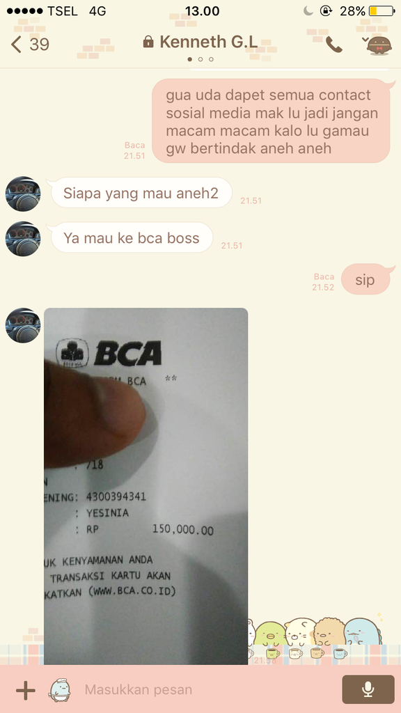 PENIPUAN KENNETH GABRIEL (HACK BACK CHAR AYODANCE)