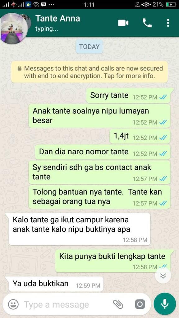 PENIPUAN KENNETH GABRIEL (HACK BACK CHAR AYODANCE)