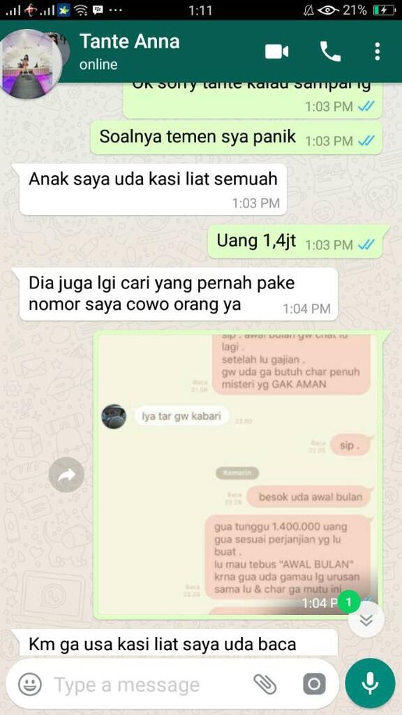 PENIPUAN KENNETH GABRIEL (HACK BACK CHAR AYODANCE)