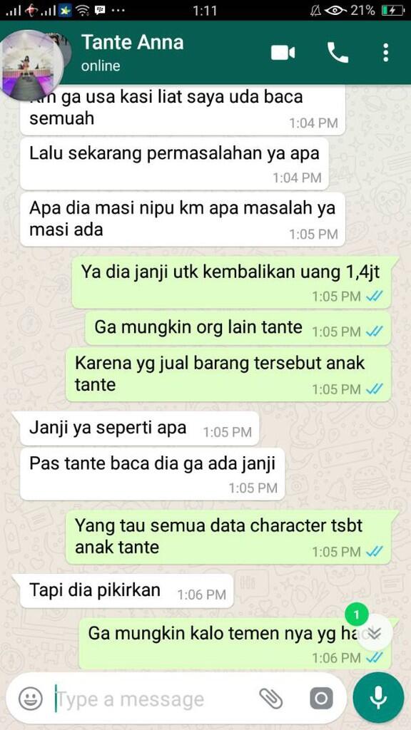 PENIPUAN KENNETH GABRIEL (HACK BACK CHAR AYODANCE)