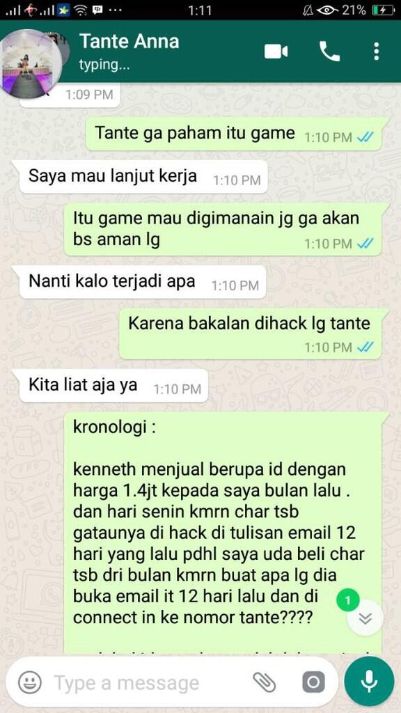 PENIPUAN KENNETH GABRIEL (HACK BACK CHAR AYODANCE)