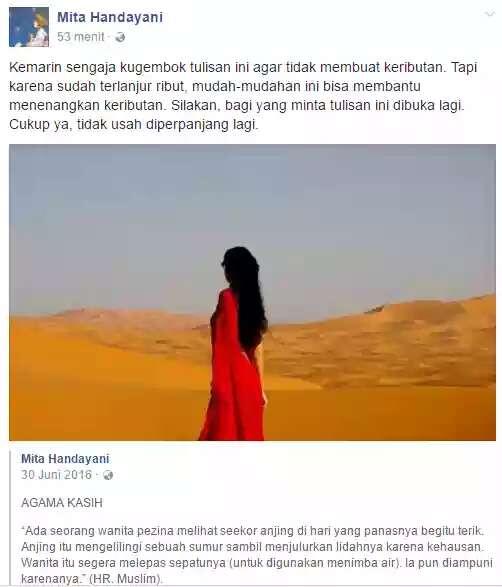 NEWS Mita Handayani Akhirnya Mengaku Itu Tulisannya, Afi Nihaya Ternyata Copy Paste