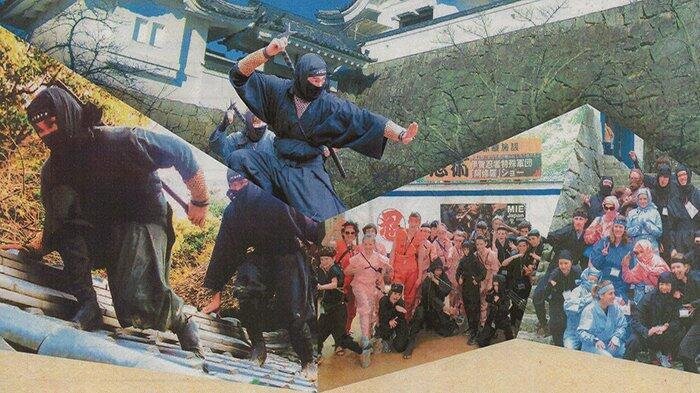 Ninja Jepang Pakai Baju Putih Hanya untuk Keperluan Film Saja