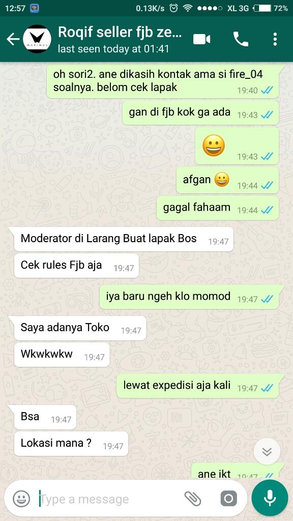 ANE KETIPU LEWAT PM + AKUN RETIRED MOMOD
