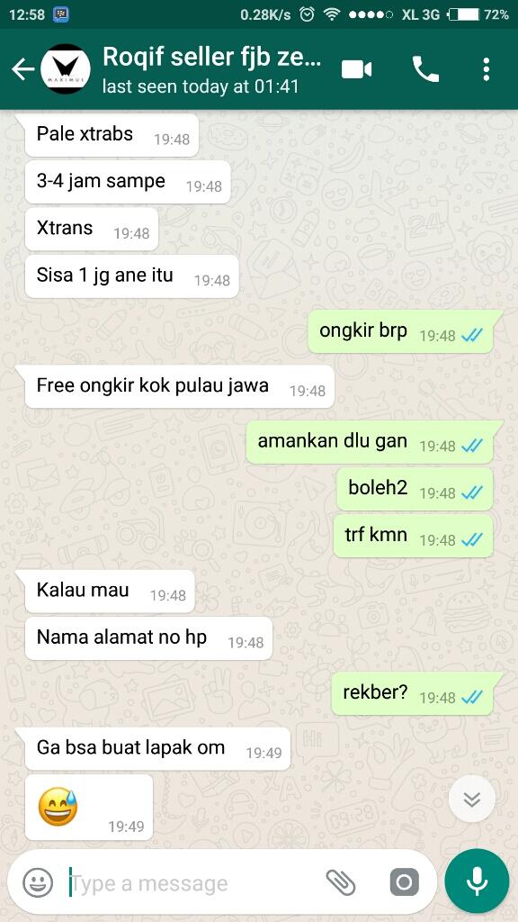 ANE KETIPU LEWAT PM + AKUN RETIRED MOMOD