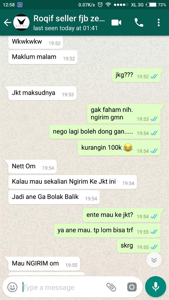 ANE KETIPU LEWAT PM + AKUN RETIRED MOMOD