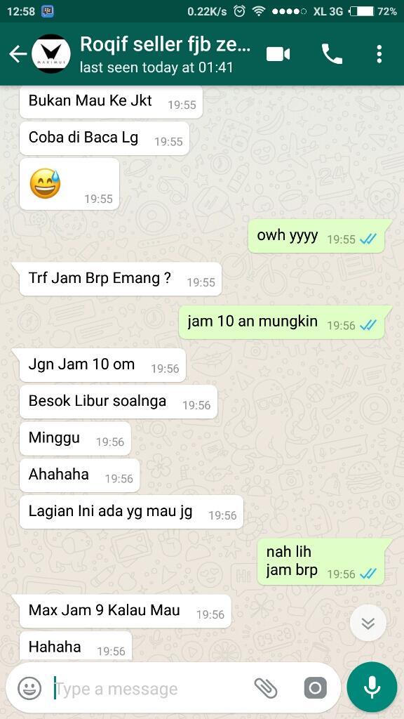 ANE KETIPU LEWAT PM + AKUN RETIRED MOMOD