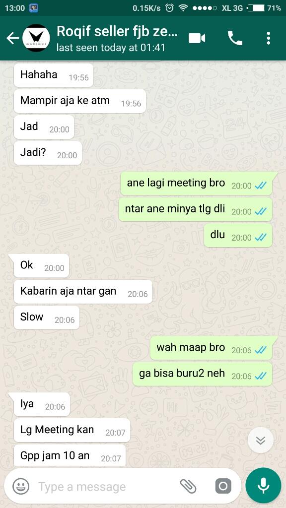 ANE KETIPU LEWAT PM + AKUN RETIRED MOMOD