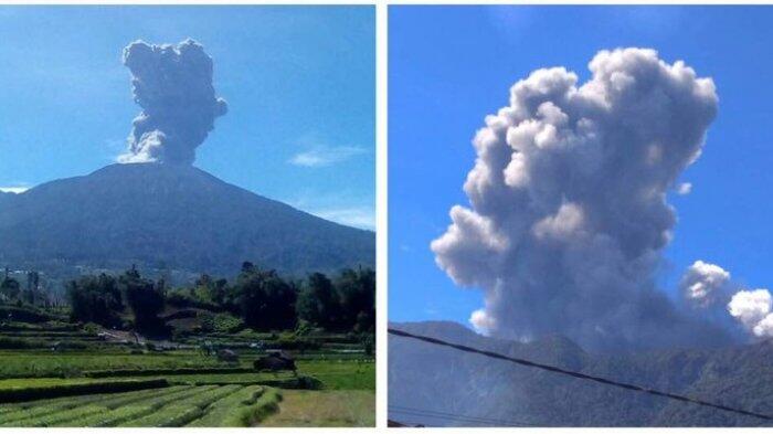 Gunung Marapi di Sumbar Dua Kali Meletus, BNPB Minta Warga Hindari Radius 3 Km