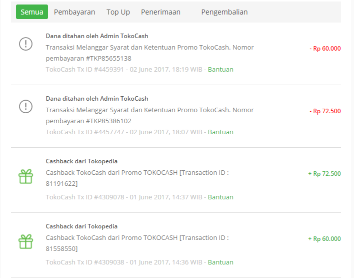 Hati-hati Tipuan Promo TOKOCASH TOKOPEDIA + CS yang KETERLALUAN!