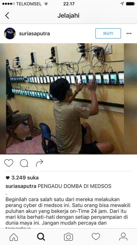 "Muslim Cyber Army yang Asli Tak Pernah Campuri Politik Indonesia"