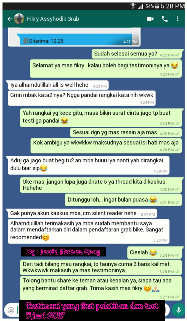 &#91;GRAB&#93; Lowongan Mitra Pengemudi