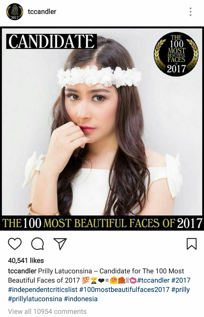 Wow, 4 artis Indonesia Masuk Kandidat 100 Wajah tercantik dunia 2017