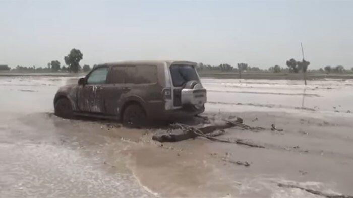 Anti Mainstream PAJERO Di Pakai Buat Ngebajak Sawah