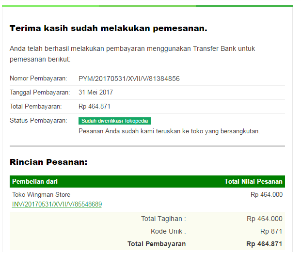 Merasa di Bohongi promo CashBack Tokopedia TOKOCASH