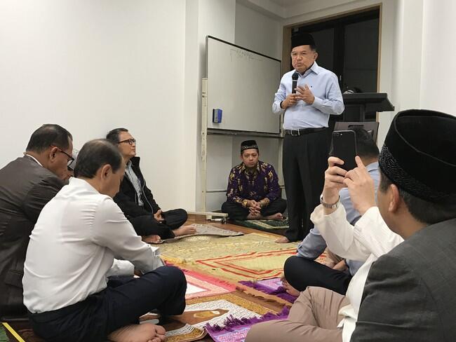 JK Ceramah di Jepang: Masjid Harus Bicara Soal Kemajuan