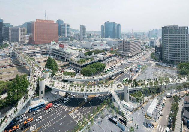 Keren! Seoul Ubah Jalan Layang Tak Terpakai Jadi 'Skygarden'