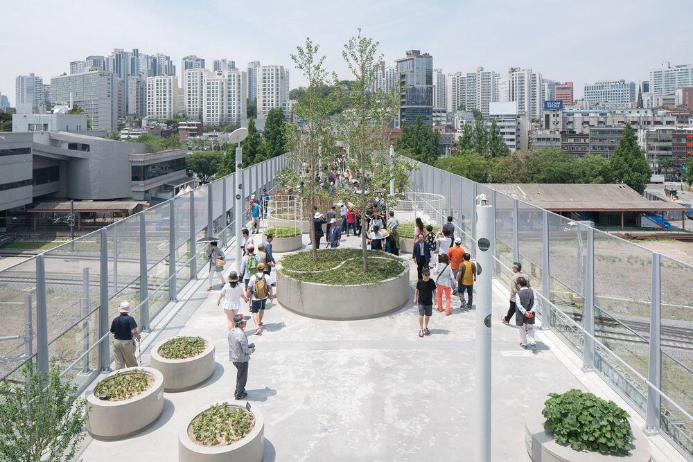 Keren! Seoul Ubah Jalan Layang Tak Terpakai Jadi 'Skygarden'