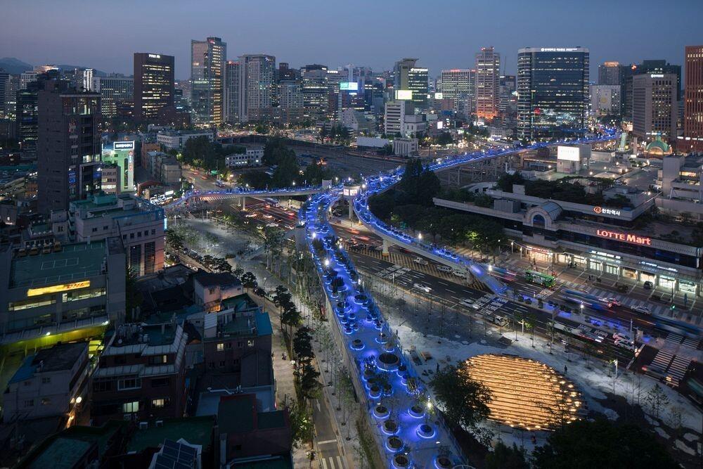 Keren! Seoul Ubah Jalan Layang Tak Terpakai Jadi 'Skygarden'