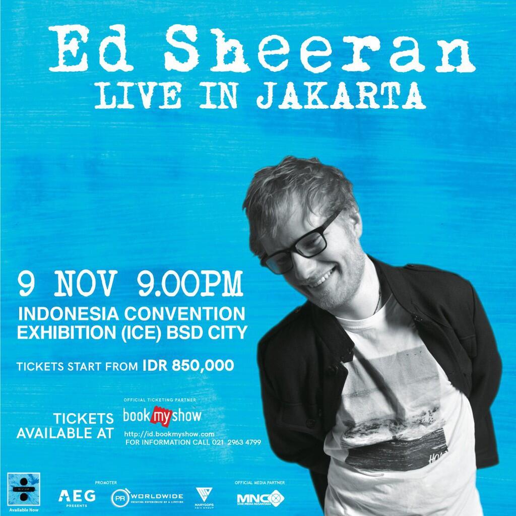 Ed Sheeran Indonesia Tour | terjual tiket 2017 ed sheeran divide tour 247 live in Ed Sheeran Indonesia Tour | terjual tiket 2017 ed sheeran divide tour 247 live in