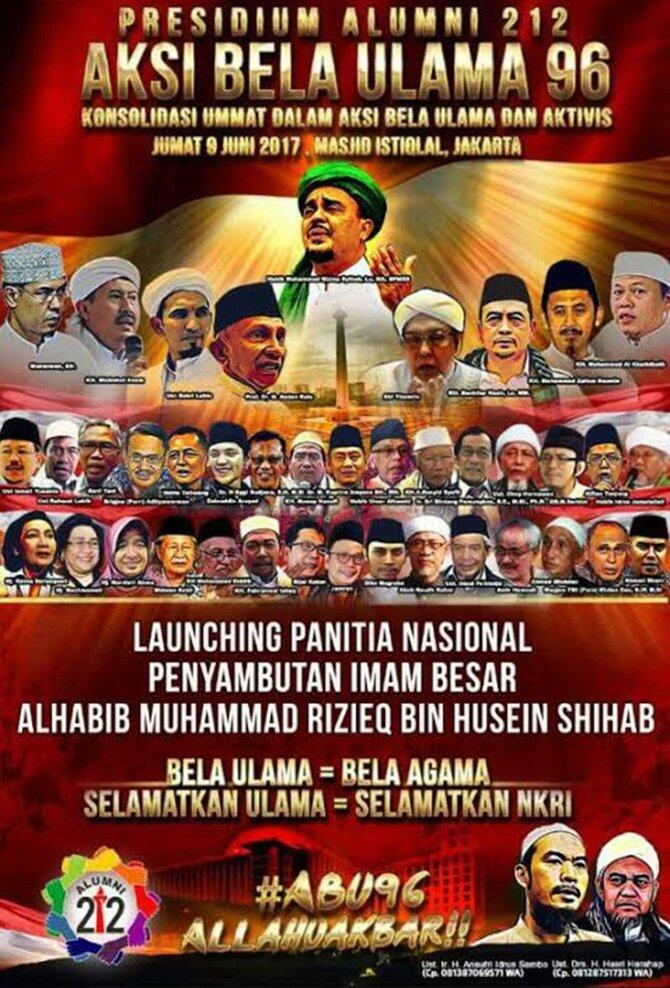 Panitia penyambut kepulangan Habib Rizieq di-launching di Istiqlal
