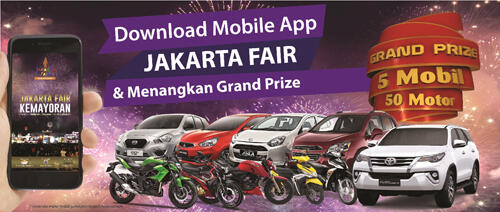 Mau Nyaman Pas ke Jakarta Fair? Download Aplikasinya Dulu Gan!