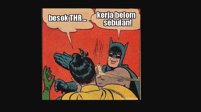 Kocak! Meme THR Belum Cair Ini Bikin Anda Gregetan 